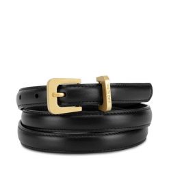 Pasek Damski GINO ROSSI. Czarne paski damskie Gino Rossi, bez wzorów. Za 99.99 zł.