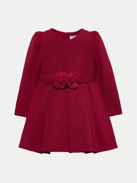 Abel & Lula Sukienka codzienna 5540 Czerwony Regular Fit. Czerwone sukienki dziewczęce Abel & Lula, bez wzorów, z wiskozy, bez ramiączek, proste. Za 329.99 zł.