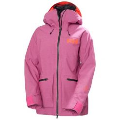 Damska kurtka narciarska Helly Hansen Powderqueen 3.0. Fioletowe kurtki damskie Helly Hansen, na zimę, l, bez wzorów, z poliamidu, bez kaptura. Za 1,568.50 zł.
