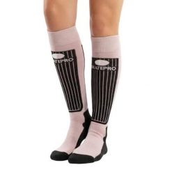 Sporty zimowe Skarpety termiczne unisex SkatePro Merino Skarpety narciarskie. Czerwone skarpetki damskie SKATEPRO, bez wzorów. Za 124.99 zł.