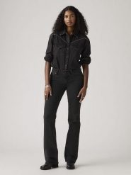 Levi's Dżinsy - Bootcut fit - w kolorze czarnym rozmiar: W25/L30. Czarne jeansy damskie Levi's. Za 169.45 zł.