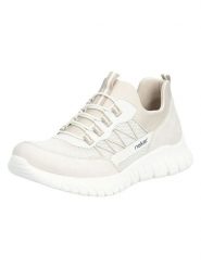 Rieker Sneakersy w kolorze kremowym rozmiar: 39. Brązowe obuwie sportowe damskie Rieker, bez zapięcia. Za 136.45 zł.