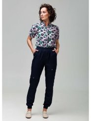 4funkyflavours Bojówki "Keep On Going" w kolorze granatowym rozmiar: L. Niebieskie spodnie materiałowe damskie 4funkyflavours, bez wzorów, z materiału. Za 114.71 zł.