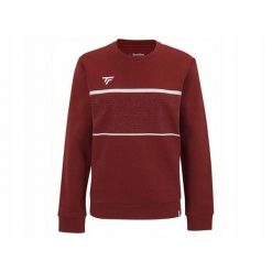 Bluza damska lifestyle Tecnifibre Team Sweater. Czerwone bluzy damskie TECNIFIBRE, bez wzorów, bez kaptura. W wyprzedaży za 199.00 zł.