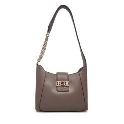Torebka Guess. Brązowe torebki klasyczne damskie Guess, bez dodatków. Za 399.99 zł.