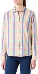 LEE ONE POCKET SHIRT DAMSKA KOSZULA LA PINK L45TIXNL 112110558. Różowe koszule damskie Lee, l, bez wzorów, bez kołnierzyka, bez ramiączek. Za 129.99 zł.