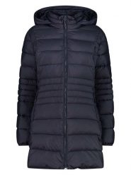 CMP Płaszcz pikowany w kolorze granatowym rozmiar: 44. Niebieskie płaszcze damskie CMP, bez wzorów, z materiału, bez kaptura. Za 381.24 zł.