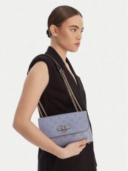 Guess Torebka 180498 Błękitny. Niebieskie torebki klasyczne damskie Guess, ze skóry, bez dodatków. Za 589.99 zł.