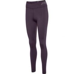 Damskie legginsy Hummel Te Fundamental. Fioletowe legginsy damskie Hummel, bez wzorów, z dżerseju. Za 218.50 zł.