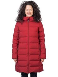 Hannah Płaszcz zimowy "Gaia" w kolorze czerwonym rozmiar: 38. Czerwone płaszcze damskie Hannah, na zimę, bez wzorów, z puchu, bez kaptura. Za 587.99 zł.