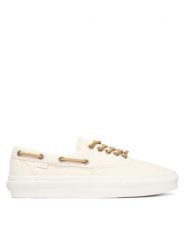 Vans Tenisówki Authentic Boat Shoe VN000Z6WCCZ1 Kremowy. Białe trampki damskie Vans, bez wzorów, z materiału, bez zapięcia. Za 369.99 zł.