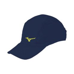 Czapka Mizuno Drylite Niebieska. Niebieskie czapki z daszkiem damskie Mizuno, bez wzorów, z poliesteru. Za 94.99 zł.