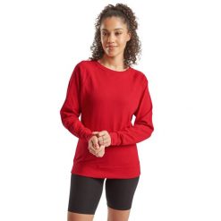 Lekka Bluza Raglanowa Dla Kobiet. Niebieskie bluzy damskie Fruit of the Loom, xs, bez wzorów, bez kaptura. Za 85.99 zł.
