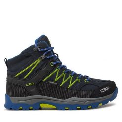 Trekkingi CMP. Niebieskie obuwie sportowe damskie CMP, bez zapięcia, trekkingowe. Za 219.99 zł.
