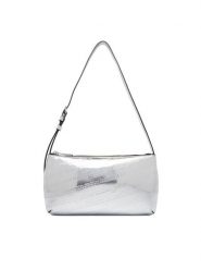 Tommy Jeans Torebka Tjw Must Metallic Shoulder Bag AW0AW18009 Srebrny. Szare torebki klasyczne damskie Tommy Jeans, z jeansu, bez dodatków. Za 429.99 zł.