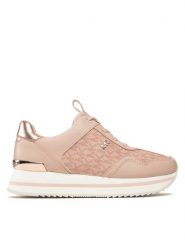 MICHAEL Michael Kors Sneakersy Raina Trainer 43R4RNFSAB Różowy. Czerwone obuwie sportowe damskie MICHAEL Michael Kors, z materiału, bez zapięcia. Za 449.99 zł.