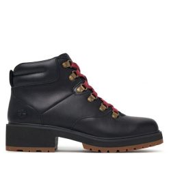 Trapery Timberland. Czarne trapery damskie Timberland, bez zapięcia. Za 739.99 zł.