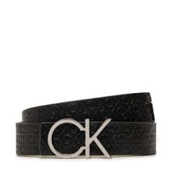 Pasek Damski Calvin Klein. Czarne paski damskie Calvin Klein, bez wzorów. Za 279.99 zł.