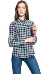 WRANGLER LS WESTERN SHIRT DAMSKA KOSZULA W KRATĘ DŁUGI RĘKAW BLACK W5Z1OR100 112130363. Czarne koszule damskie Wrangler, s, bez wzorów, bez kołnierzyka, bez ramiączek. Za 139.99 zł.