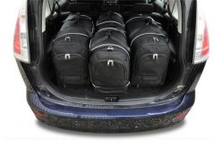 Torby Do Bagażnika Mazda 5 Minivan 2005-2010 4Szt Kjust. Czarne torby podróżne KJUST, bez wzorów, z kauczuku. Za 1,234.00 zł.