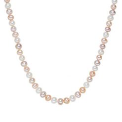 Valero Pearls Naszyjnik z pereł srebro wysokiej próby Perła hodowlana słodkowodna srebrny Naszyjniki 1 ct Damski. Szare naszyjniki damskie Valero Pearls, z perłą, srebrne. Za 409.99 zł.