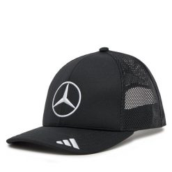 Czapka z daszkiem adidas. Czarne czapki z daszkiem damskie Adidas, bez wzorów. Za 199.99 zł.