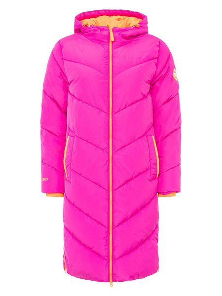 Zwillingsherz Płaszcz pikowany "Happy Vibes" w kolorze różowym rozmiar: L. Różowe płaszcze damskie Zwillingsherz, l, bez wzorów, bez kaptura. Za 415.31 zł.