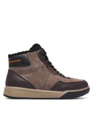 ECCO Śniegowce Street Court 72530361889 Brązowy. Brązowe buty zimowe chłopięce ECCO, bez zapięcia. Za 449.99 zł.