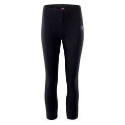 Legginsy damskie IQ Silky WMNS 3/4 - czarne, Rozmiar S. Czarne legginsy damskie IQ, s, bez wzorów, z materiału. W wyprzedaży za 49.99 zł.