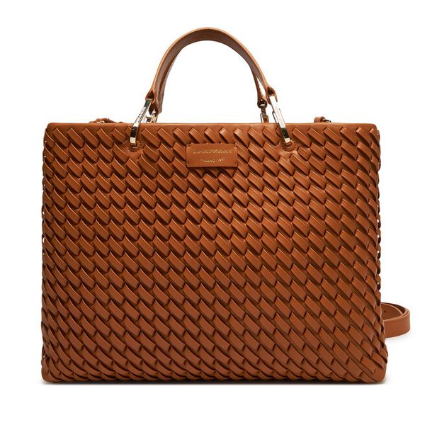 Torebka Emporio Armani. Brązowe torebki klasyczne damskie Emporio Armani, bez dodatków. Za 1,479.00 zł.