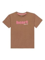 Roxy T-Shirt Orchid Art ERGZT04142 Brązowy Regular Fit. Brązowe koszulki i t-shirty dziewczęce Roxy, bez wzorów, z bawełny, bez kołnierzyka, bez ramiączek. Za 89.99 zł.