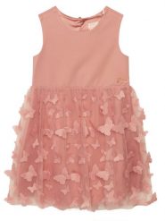 Guess Sukienka elegancka K6RK21 KAUH0 Koralowy Regular Fit. Pomarańczowe sukienki dziewczęce Guess, z aplikacjami, z syntetyku, bez ramiączek, proste. Za 349.99 zł.