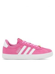 Adidas Sneakersy Vl Court 3.0 ID9075 Różowy. Czerwone obuwie sportowe damskie Adidas, ze skóry, bez zapięcia. W wyprzedaży za 279.99 zł.