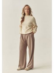 TATUUM Sweter w kolorze kremowym rozmiar: XXL. Brązowe swetry klasyczne damskie TATUUM, xxl, bez kołnierzyka. Za 199.95 zł.