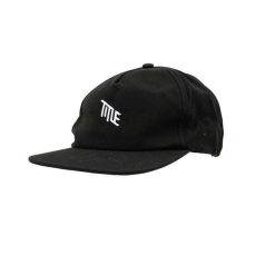 Czapka rowery górskie Casquette Title, Czarny. Czarne czapki z daszkiem damskie TITLE, bez wzorów, z bawełny. Za 238.00 zł.