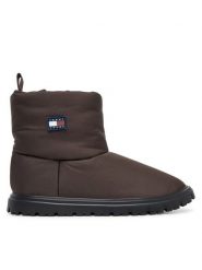 Tommy Jeans Śniegowce Tjw Snow Boot EN0EN02823 Brązowy. Brązowe śniegowce damskie Tommy Jeans, z jeansu. Za 359.99 zł.
