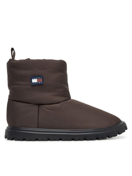 Tommy Jeans Śniegowce Tjw Snow Boot EN0EN02823 Brązowy. Brązowe śniegowce damskie Tommy Jeans, z jeansu. Za 319.99 zł.