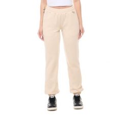 Spodnie dresowe z ściągacze na co dzień na siłownię. Brązowe obuwie sportowe damskie LEONE 1947 APPAREL, bez wzorów, z dresówki. W wyprzedaży za 151.56 zł.