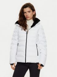 CMP Kurtka puchowa 34W4406 Biały Regular Fit. Białe kurtki damskie CMP, bez wzorów, z puchu, bez kaptura. Za 769.99 zł.