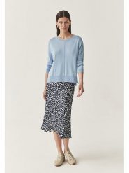 TATUUM Sweter w kolorze błękitnym rozmiar: XL. Niebieskie swetry klasyczne damskie TATUUM, xl, bez kołnierzyka. Za 113.10 zł.