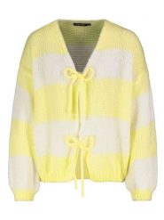 Sublevel Kardigan w kolorze żółto-białym rozmiar: S/M. Białe kardigany damskie Sublevel, m, bez wzorów. Za 108.99 zł.