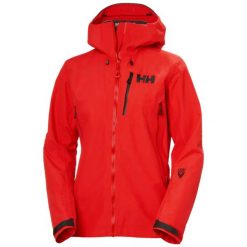 Damska kurtka turystyczna Helly Hansen Odin 9 Worlds 3.0. Czerwone kurtki damskie Helly Hansen, bez wzorów, bez kaptura. Za 1,953.30 zł.