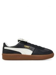 Puma Sneakersy Palermo Premium 401744 02 Czarny. Czarne obuwie sportowe damskie Puma, ze skóry, bez zapięcia. Za 279.99 zł.