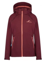 Westfjord Kurtka softshellowa 2w1 "Askja XT" w kolorze bordowym rozmiar: L. Czerwone kurtki sportowe damskie Westfjord, l, bez wzorów, bez kaptura. Za 223.46 zł.