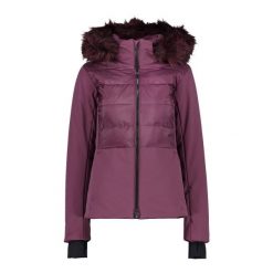 Damska kurtka narciarska CMP. Fioletowe kurtki damskie CMP, na zimę, l, bez wzorów, bez kaptura. Za 1,206.35 zł.