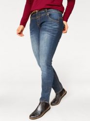 Heine Dżinsy - Regular fit - w kolorze niebieskim rozmiar: 21. Niebieskie jeansy damskie Heine. Za 165.99 zł.