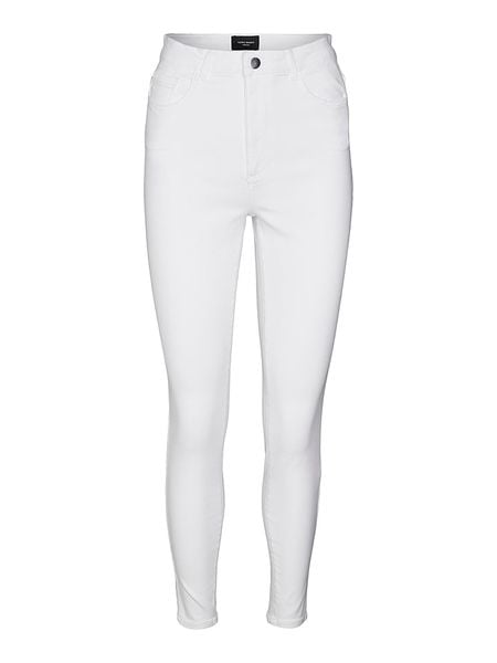 Vero Moda Dżinsy "Vmsophia" - Slim fit - w kolorze białym rozmiar: XS/L30. Białe jeansy damskie Vero Moda. Za 69.91 zł.
