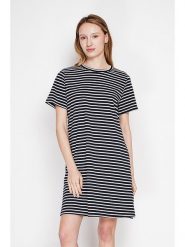 ASSUILI Sukienka w kolorze granatowym rozmiar: 40. Niebieskie sukienki damskie Assuili, bez wzorów, bez ramiączek. Za 100.99 zł.