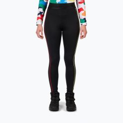 Spodnie termoaktywne damskie Rossignol JCC Booster Tights. Czarne spodnie sportowe damskie Rossignol, na zimę, bez wzorów, narciarskie. Za 499.99 zł.