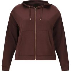 Damska bluza z kapturem zapinana na zamek Q Sportswear Tiamo. Brązowe bluzy damskie ENDURANCE Q, bez wzorów, z kapturem. Za 353.00 zł.